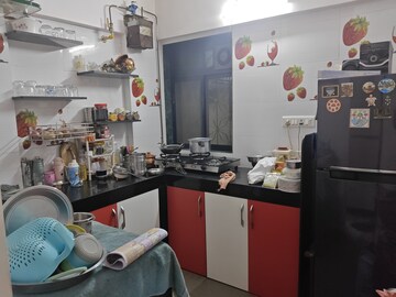 Kitchen in 1 BHK Apartment at Lok Upvan I, Manpada – for Sale