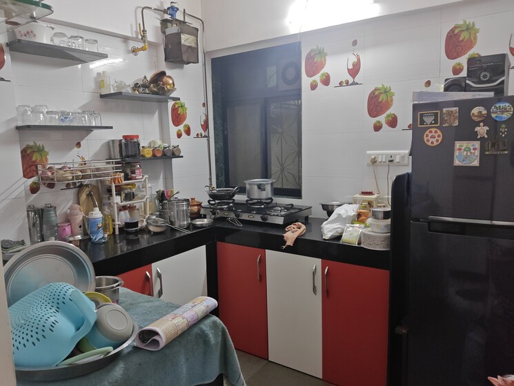 Kitchen, lok-upvan-i 1 Bedroom 367 Sq.Ft. Apartment In Manpada Thane 8246871