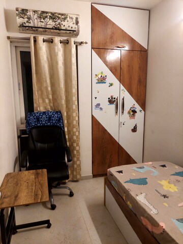 Bedroom in 1.5 BHK Apartment at Dosti West County, Balkum Pada – for Rent