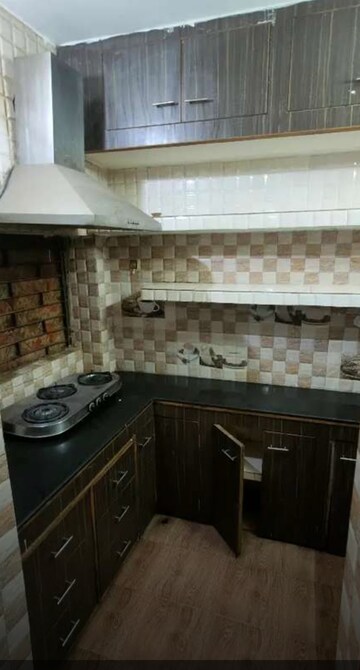 Kitchen in 2 BHK Builder Floor at Aliganj – for Rent