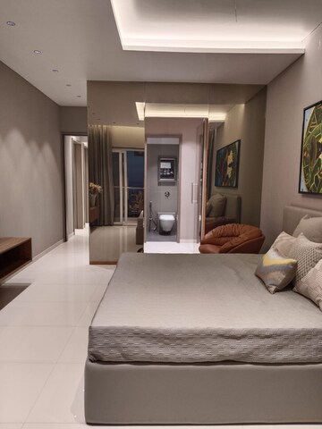 Living Room in 4 BHK Penthouse at Osian Almanova, Mundhwa – for Sale