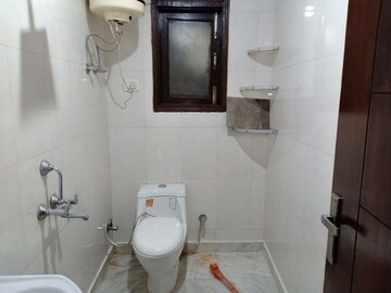 Bathroom in 3 BHK Apartment at Khirki Extension – for Rent