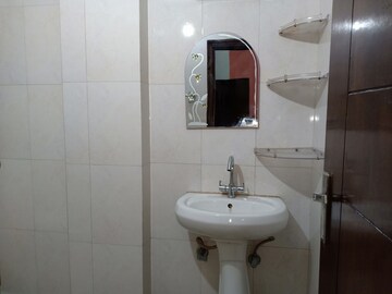 Bathroom in 3 BHK Apartment at Khirki Extension – for Rent