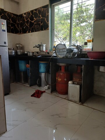Kitchen in 1 BHK Apartment at Ghansoli – for Rent