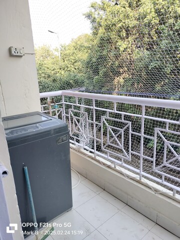 Balcony in 1 BHK Apartment at Vasant Kunj – for Rent
