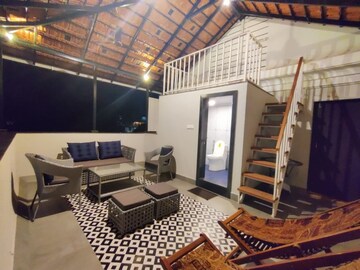 Living Room in 3 BHK Villa at Saligao – for Rent