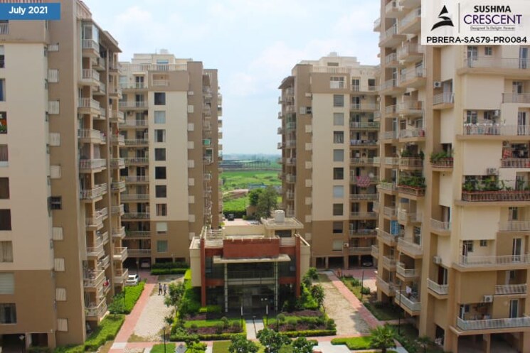 Exterior View, sushma-crescent 3 Bedroom 1860 Sq.Ft. Apartment In Dhakoli Village Zirakpur 8247054