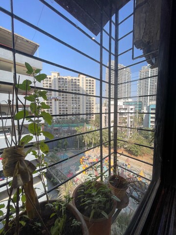 Balcony in 2.5 BHK Apartment at Shantivan CHS Andheri, Andheri West – for Rent