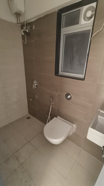 Bathroom in 1 BHK Apartment at Ashar Metro Towers, Vartak Nagar – for Rent