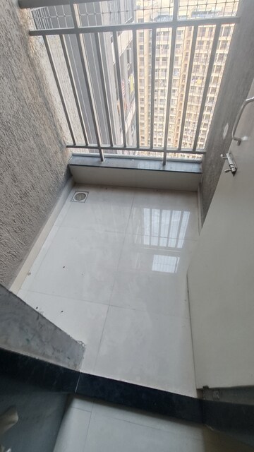 Balcony in 1 BHK Apartment at Ashar Metro Towers, Vartak Nagar – for Rent