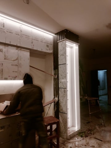 Living Room in 2 BHK Apartment at Breez Global Heights 89, Sector 89 – for Sale