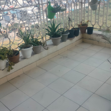 Balcony in 3 BHK Apartment at Mahagun Mirabella, Sector 79 – for Rent