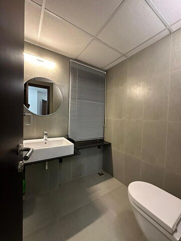 Bathroom in 3 BHK Apartment at Brigade Exotica, Old Madras Road – for Rent