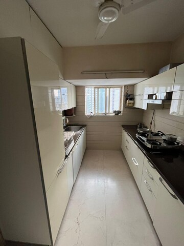 Kitchen in 3 BHK Apartment at Chaitanya Tower, Prabhadevi – for Rent