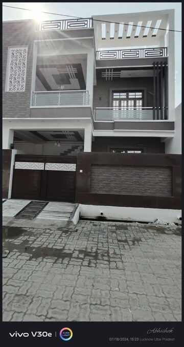 4 BHK Independent House – Exterior View View at Jankipuram Extension - for Sale