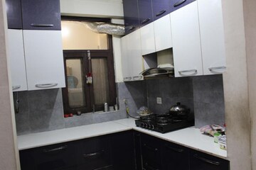 Kitchen in 3 BHK Apartment at Raj Nagar Extension – for Sale