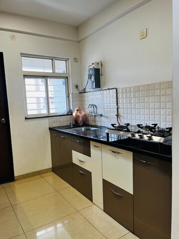 Kitchen in 1 BHK Apartment at Swaraj Heights Dhankawadi, Dhankawadi – for Rent