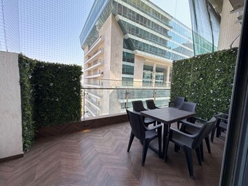 Balcony in 3 BHK Apartment at Indiabulls Sky Forest, Lower Parel – for Rent