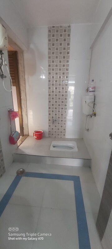 Bathroom in 1 BHK Apartment at SSB Ashok Nagar, Balkum Pada – for Sale