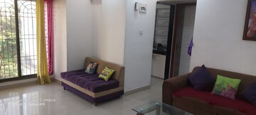 Living Room in 1 BHK Apartment at SSB Ashok Nagar, Balkum Pada – for Sale