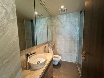 Bathroom in 5 BHK Apartment at Avighna One Avighna Park, Lower Parel – for Rent