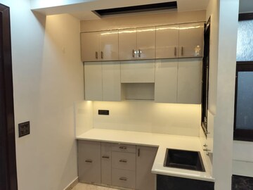Kitchen in 3 BHK Builder Floor at Shakti Khand – for Sale