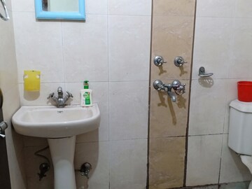 Bathroom in 2 BHK Apartment at Khirki Extension – for Rent