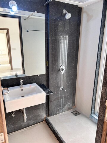 Bathroom in 2 BHK Apartment at Ganga Legend, Bavdhan – for Rent