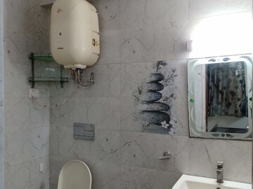 Bathroom in 1 BHK Apartment at Khirki Extension – for Rent