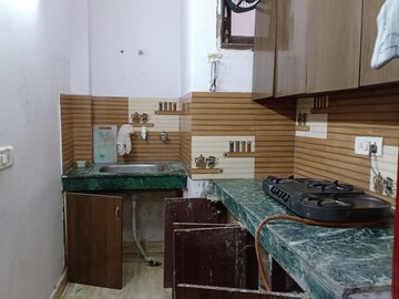 Kitchen in 1 BHK Apartment at Khirki Extension – for Rent