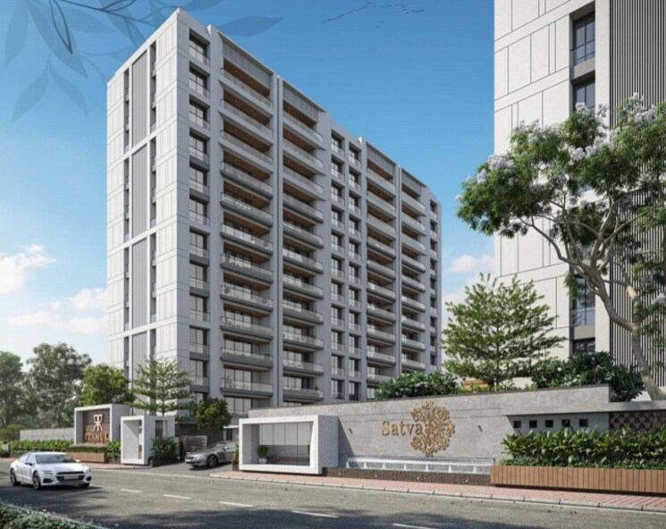 Exterior View, vesu 3 Bedroom 2500 Sq.Ft. Builder Floor In Vesu Surat 8248073