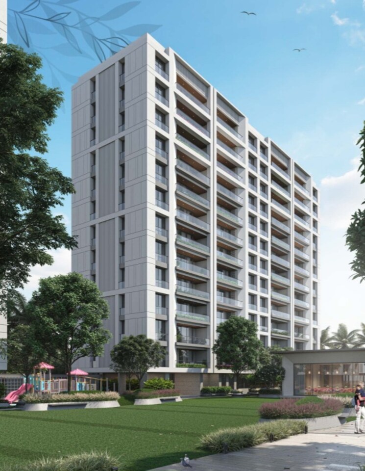 Exterior View, vesu 3 Bedroom 2500 Sq.Ft. Builder Floor In Vesu Surat 8248073