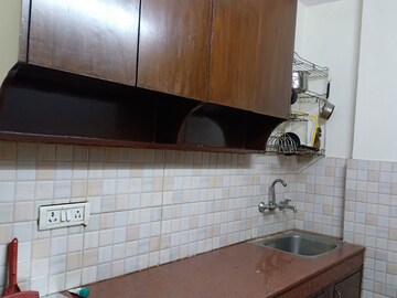 Kitchen in 1 BHK Apartment at Khirki Extension – for Rent