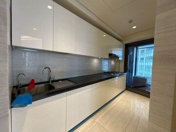Kitchen in 3 BHK Apartment at Lodha World One, Worli – for Rent
