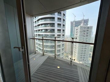 Balcony in 3 BHK Apartment at Lodha World One, Worli – for Rent