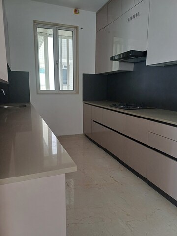 Kitchen in 1 BHK Apartment at Aurum Q Residences, Ghansoli – for Rent