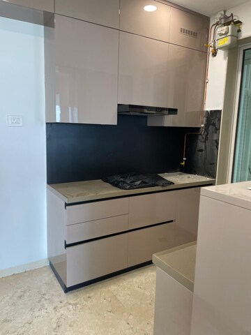 Kitchen in 1 BHK Apartment at Aurum Q Residences, Ghansoli – for Rent