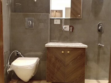 Bathroom in 2 BHK Apartment at Malviya Nagar – for Rent