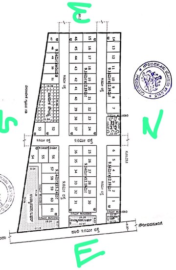  Plot – Map Location View at Gauribidanur Road - for Sale