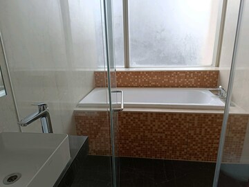 Bathroom in 4 BHK Apartment at Lodha Marquise, Worli – for Rent