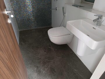 Bathroom in 4 BHK Apartment at Lodha Marquise, Worli – for Rent