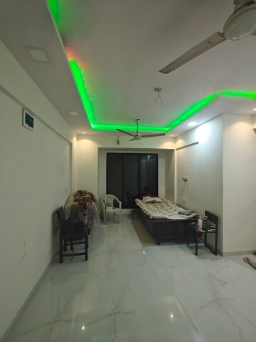 Living Room in 1 BHK Apartment at Venkatesh Sadan, Nerul – for Rent