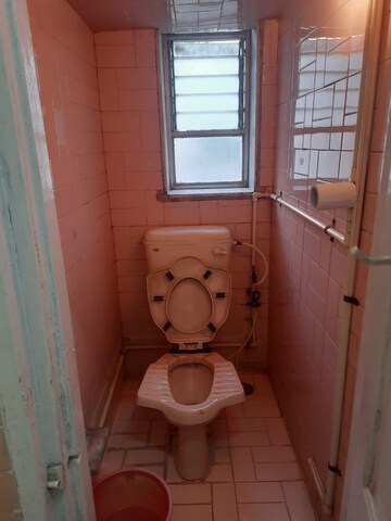 Bathroom in 1 BHK Apartment at Shiv Mahima, Malad West – for Rent