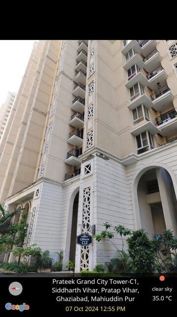 2 BHK Apartment – Exterior View View at Prateek Grand City, Siddharth Vihar - for Rent