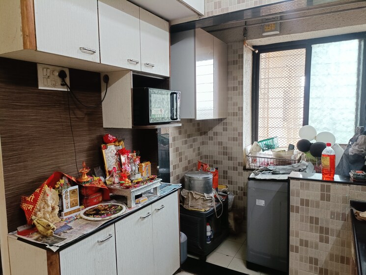 Kitchen, cosmos-lounge 2 Bedroom 760 Sq.Ft. Apartment In Manpada Thane 8248247