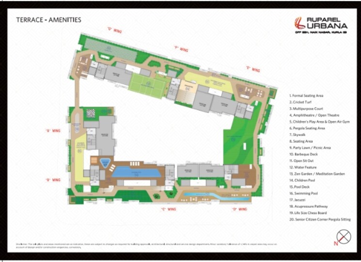 Master Plan, ruparel-urbana 1 Bedroom 390 Sq.Ft. Apartment In Kurla Mumbai 8248354