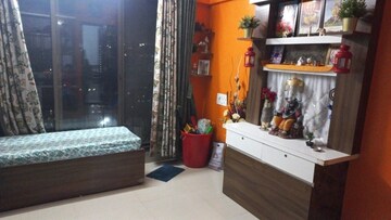 Living Room in 1 BHK Apartment at Horizon Height, Kasarvadavali – for Rent