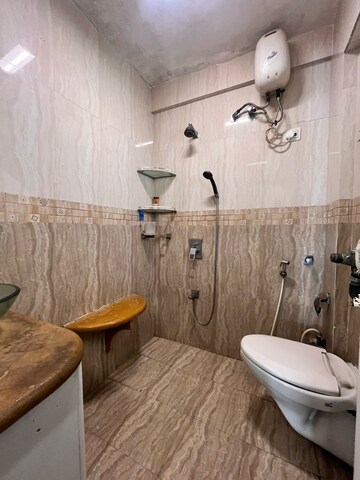 Bathroom in 3 BHK Apartment at Andheri West – for Rent