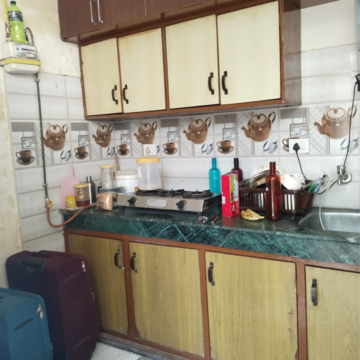 Kitchen in 1 BHK Builder Floor at Saket – for Rent
