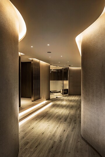 Building Lobby in 5 BHK Apartment at Lodha World One, Worli – for Rent